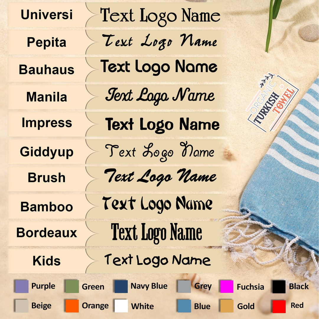 Beige Turkish Hand Towel