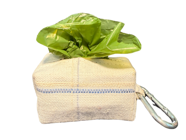 Cloud Nine Dog Poop Bag Holder — Handwoven