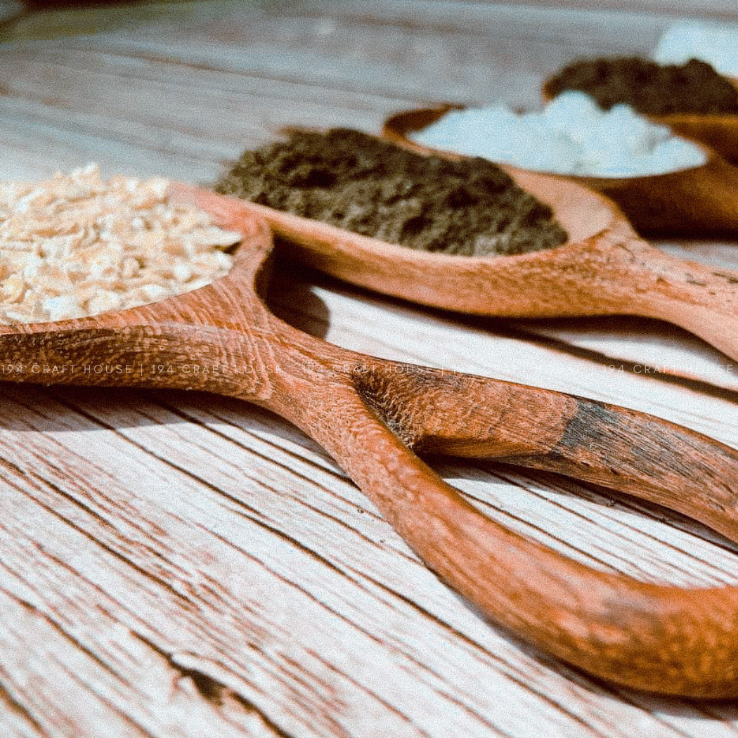 Wooden Measuring Spoons &amp; Scoops — Coffee, Tea &amp; Pantry