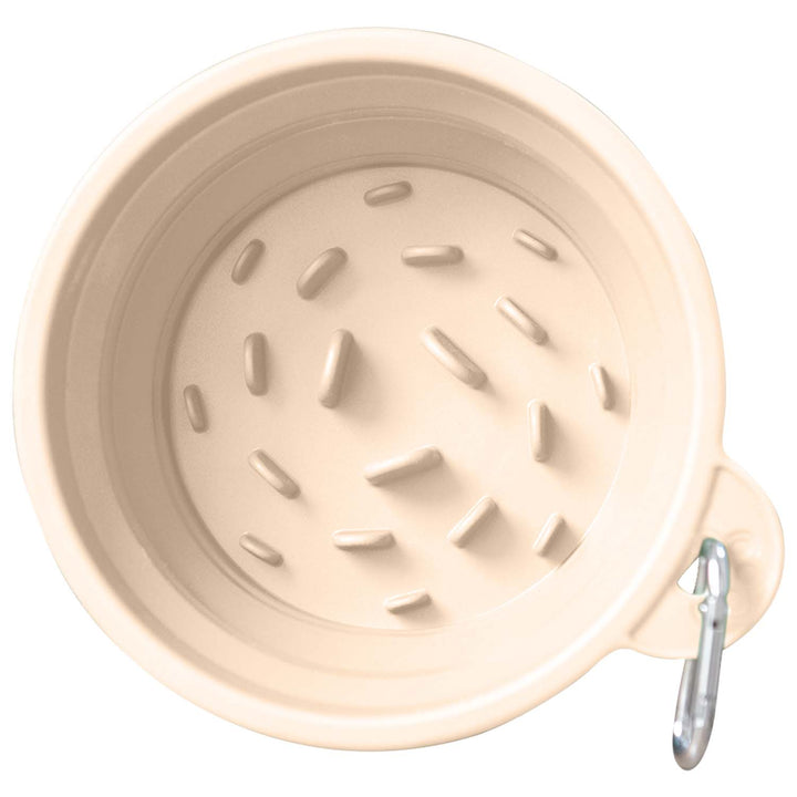 Puppington Slow Feeder/Water Travel Bowl
