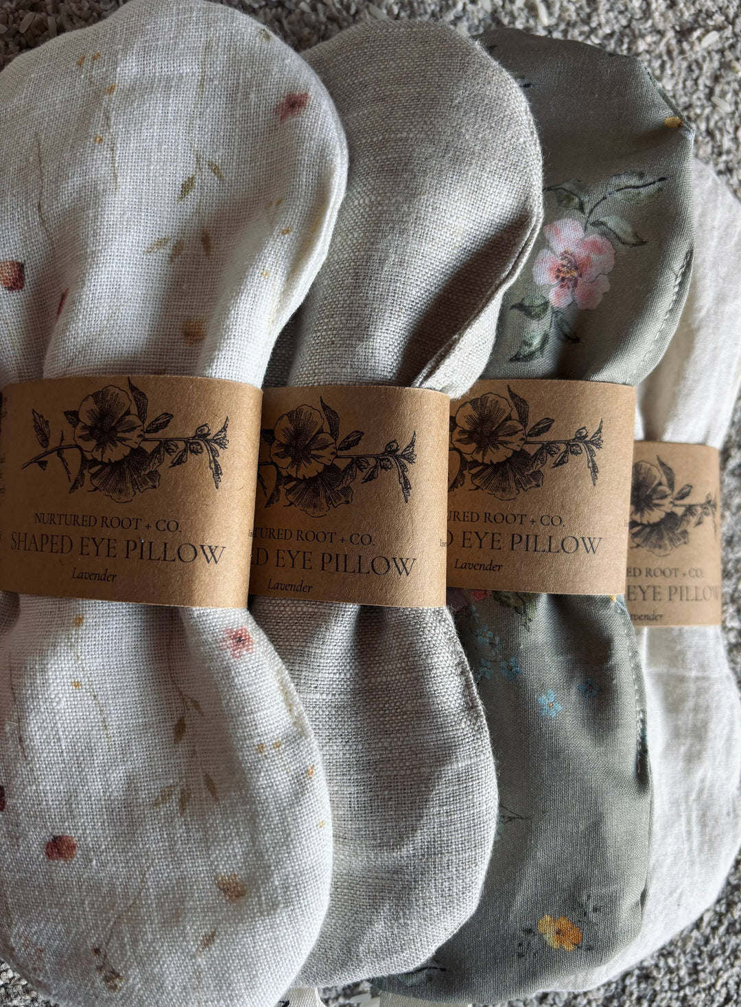 Handmade Eye Pillow — Rice &amp; Optional Lavender