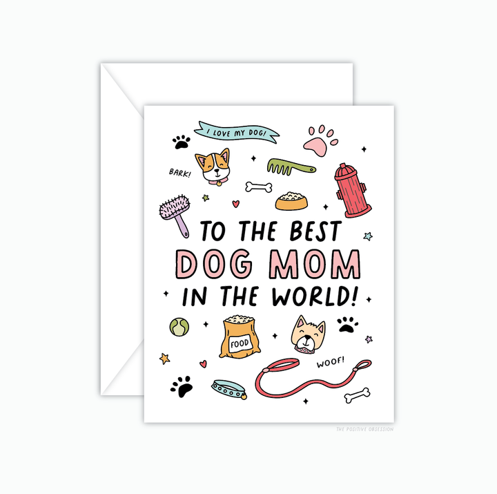 Funny Dog Dad of the Year — Greeting Card