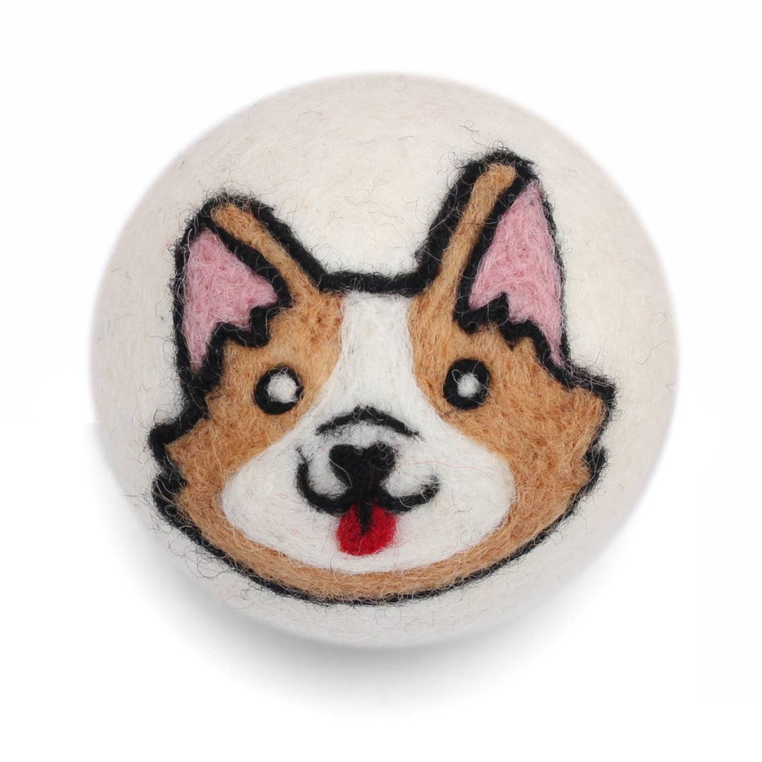 Eco Wool Dryer Balls — Dog Shapes, Fair Trade