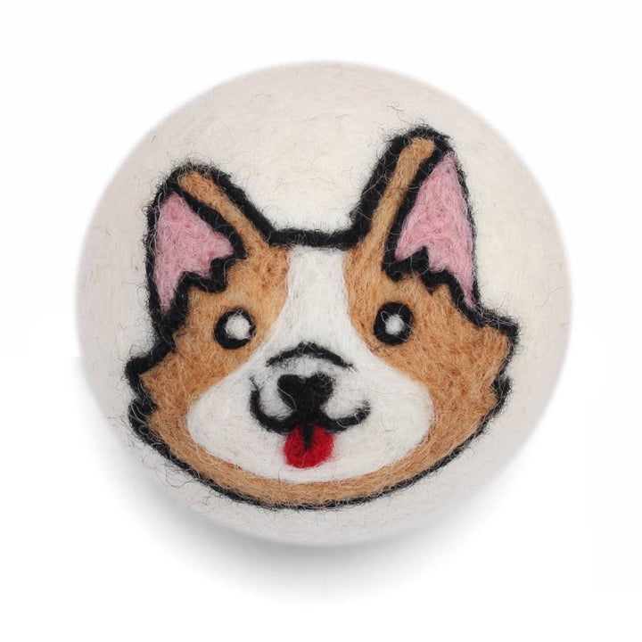 Eco Wool Dryer Balls — Dog Shapes, Fair Trade