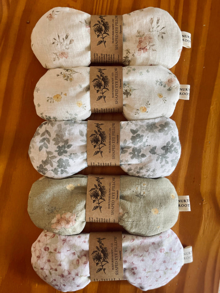 Handmade Eye Pillow — Rice &amp; Optional Lavender