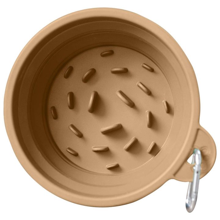 Puppington Slow Feeder/Water Travel Bowl