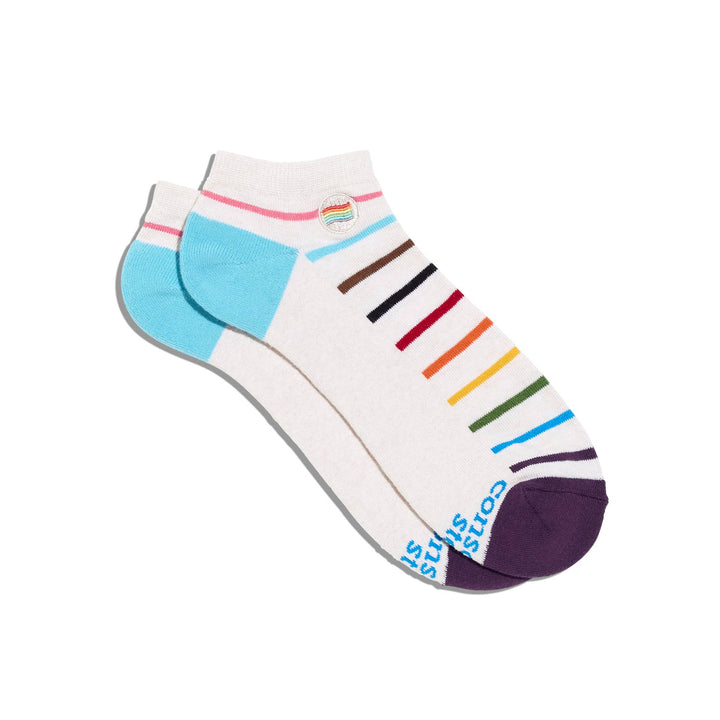 Ankle Socks That Save LGBTQ Lives — Pride Flag