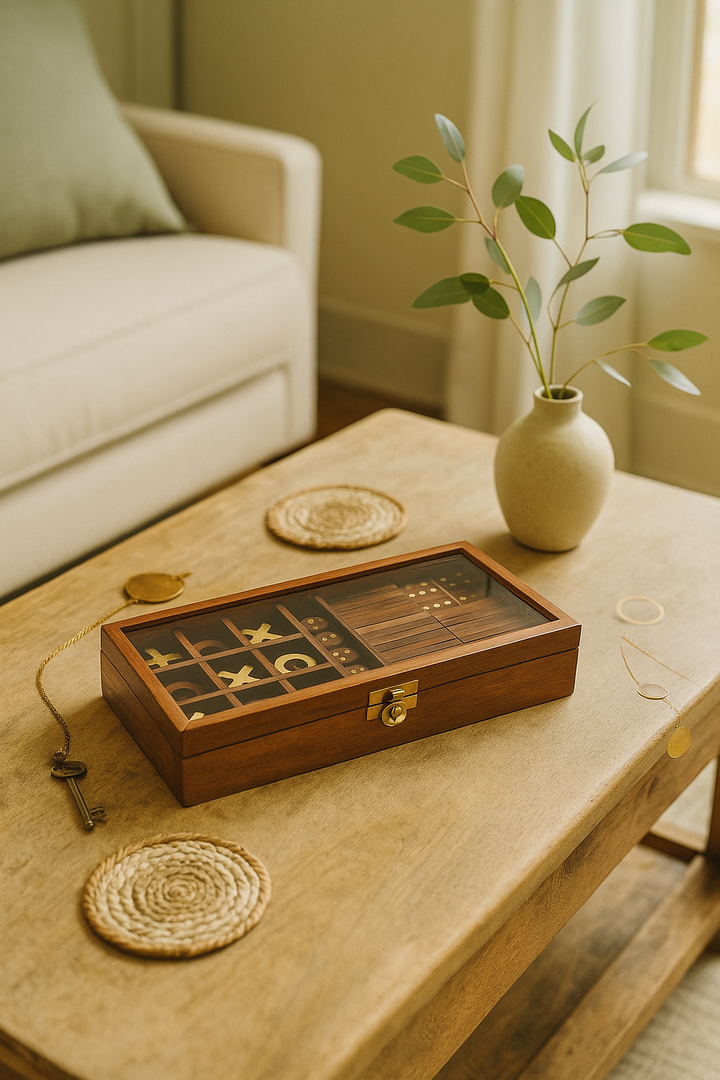 Rosewood 3-in-1 Game Set
