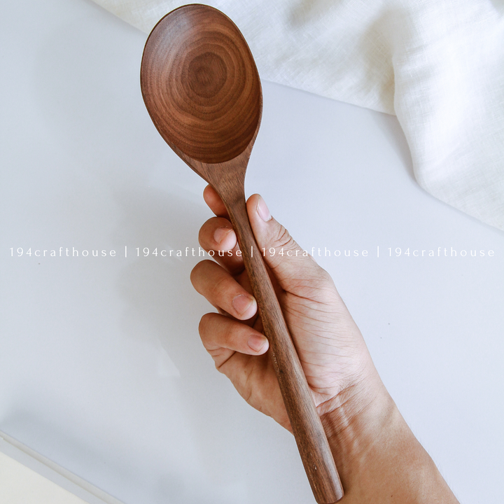 Walnut Wooden Spoon &amp; Spatula Set (Set of 4)