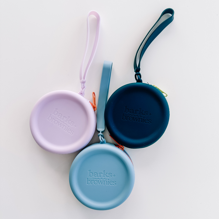 Silicone Treat Pouch — Forest Green