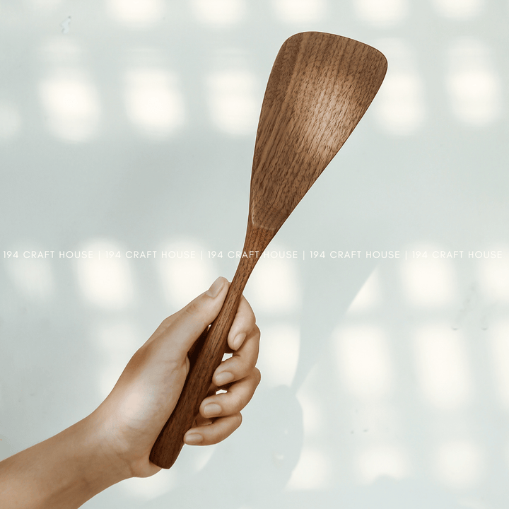 Walnut Wooden Spoon &amp; Spatula Set (Set of 4)