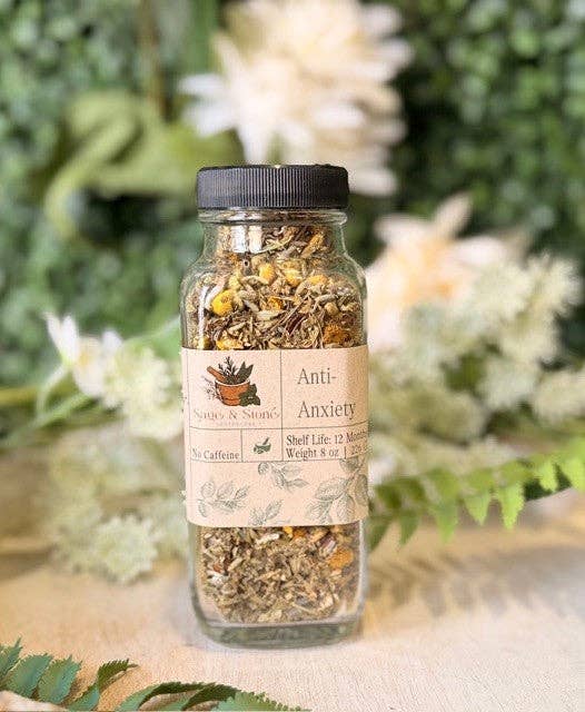 Anti-Anxiety Tea — Calm &amp; Stress Relief Herbal Blend