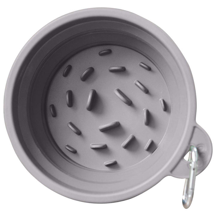 Puppington Slow Feeder/Water Travel Bowl
