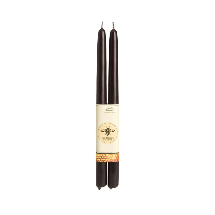 100% Pure Beeswax Taper Candles — Hand-Dipped
