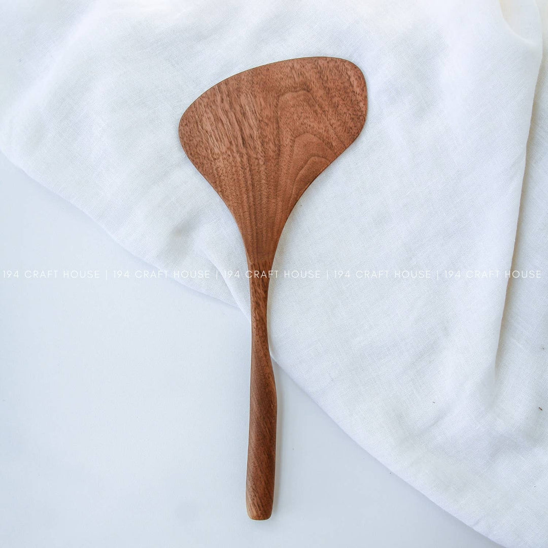 Walnut Wooden Spoon &amp; Spatula Set (Set of 4)