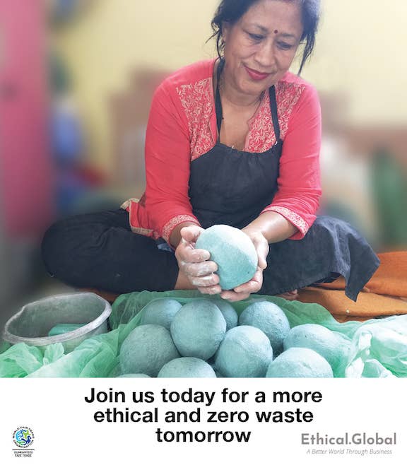 Eco Wool Dryer Balls — Dog Shapes, Fair Trade