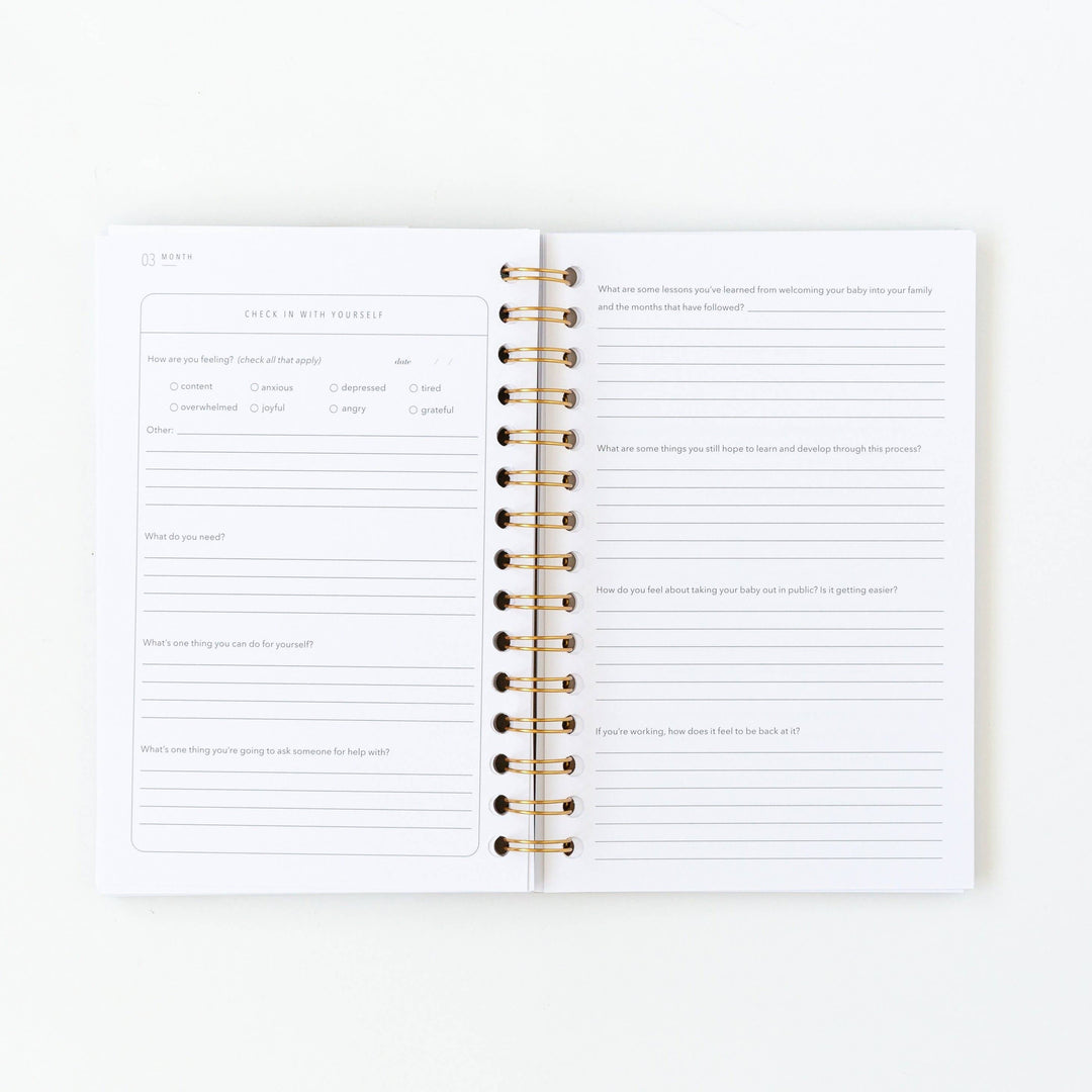My Postpartum Journal — A Year of Self-Care