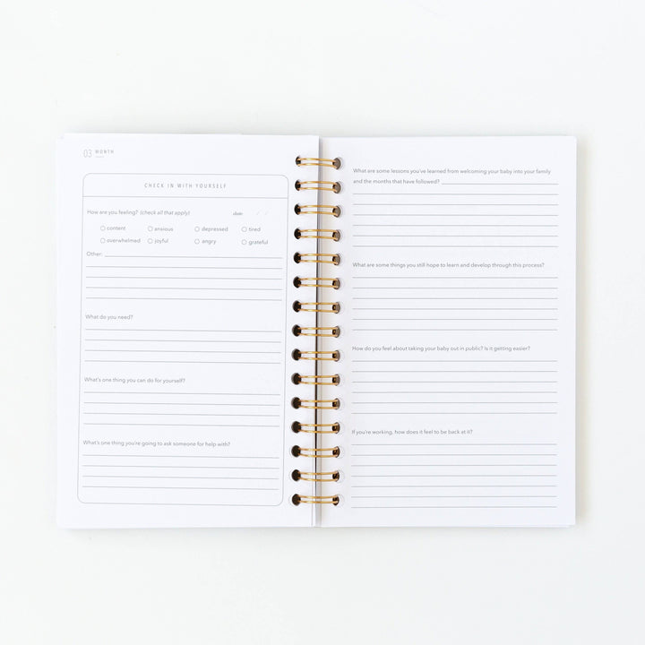 My Postpartum Journal — A Year of Self-Care