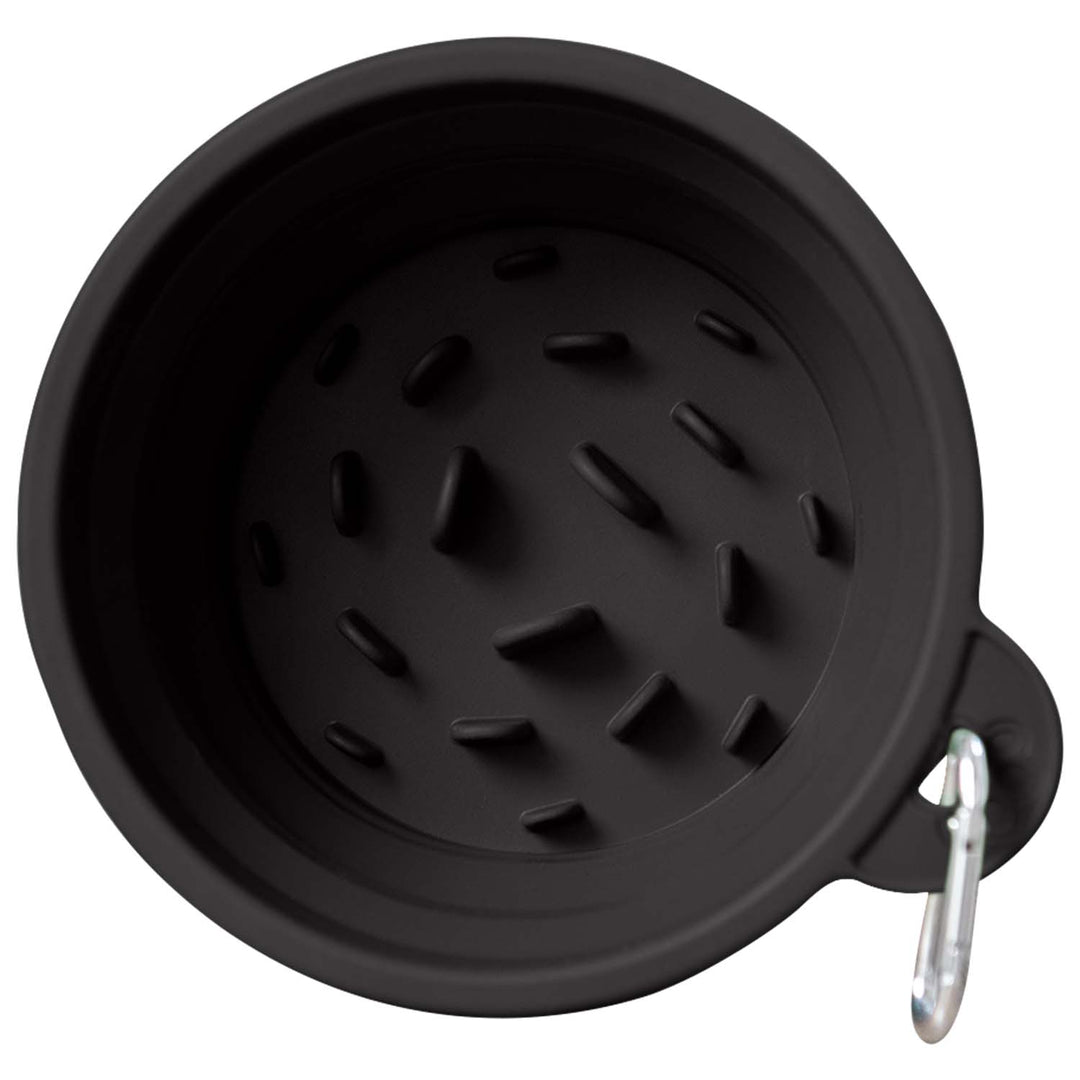 Puppington Slow Feeder/Water Travel Bowl