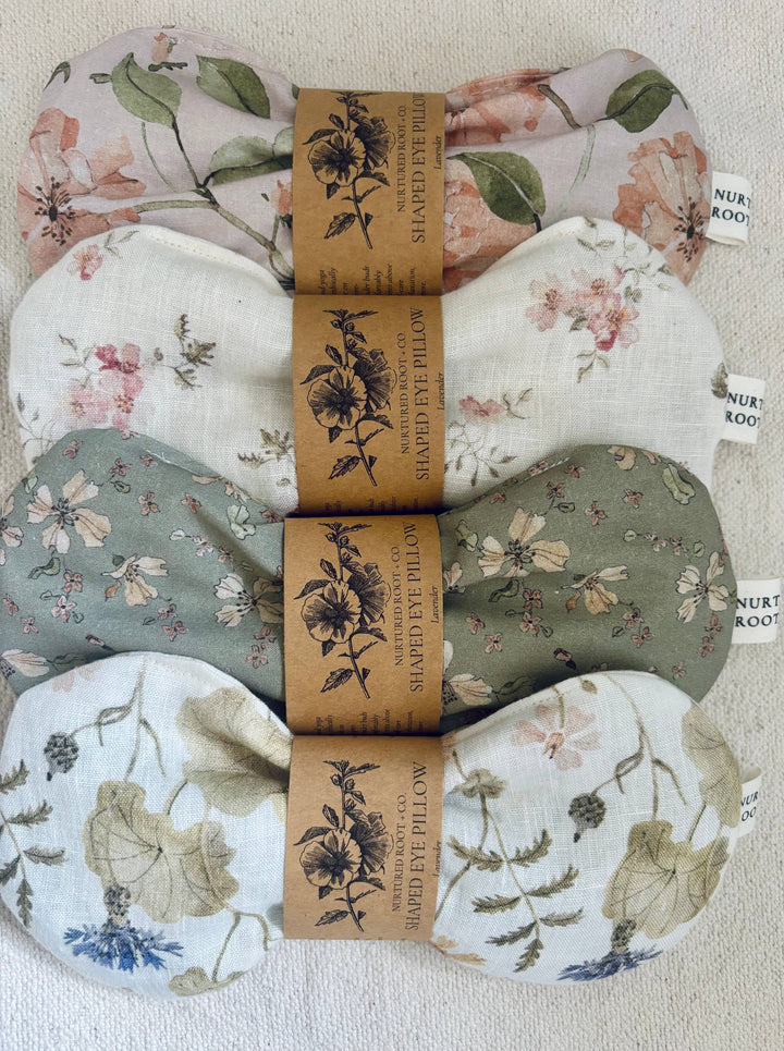Handmade Eye Pillow — Rice &amp; Optional Lavender