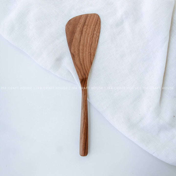 Walnut Wooden Spoon &amp; Spatula Set (Set of 4)