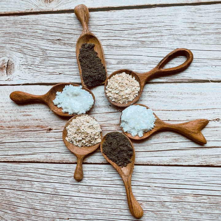 Wooden Measuring Spoons &amp; Scoops — Coffee, Tea &amp; Pantry