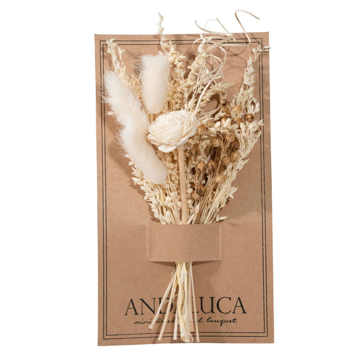 Mini Dried Floral Bouquet – Bunny Tails &amp; Sola Flower Blend