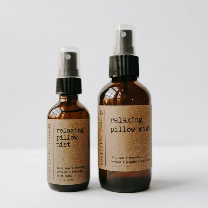Relaxing Pillow Spray — Lavender, Chamomile, Geranium &amp; Clary Sage