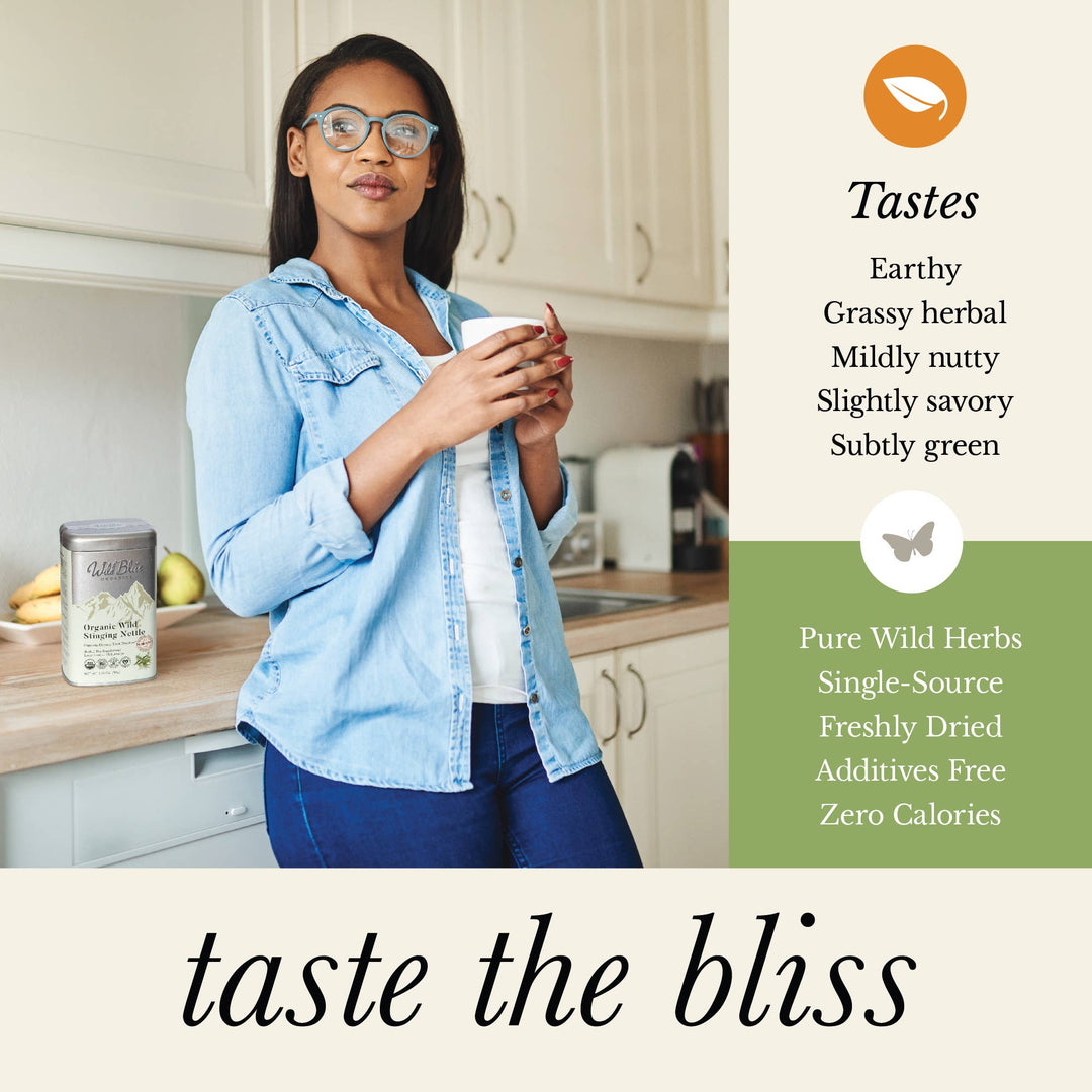 Organic Wild Stinging Nettle — Loose Leaf Wellness Tea