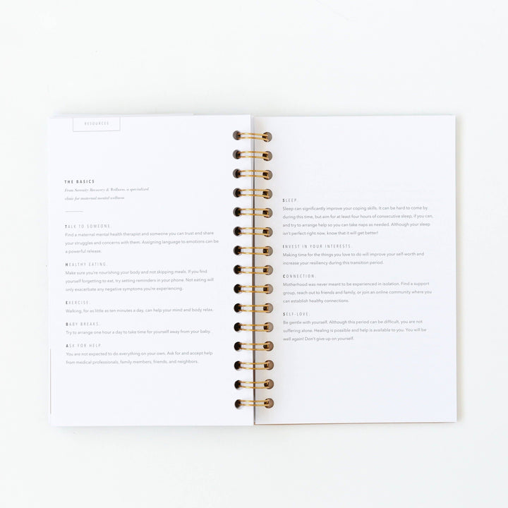 My Postpartum Journal — A Year of Self-Care