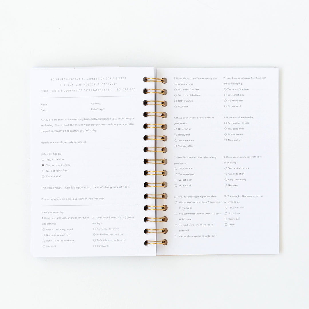 My Postpartum Journal — A Year of Self-Care