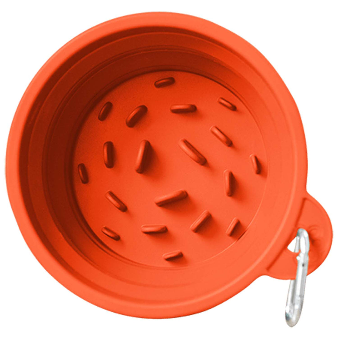 Puppington Slow Feeder/Water Travel Bowl